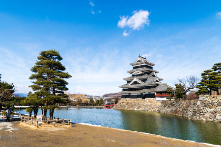 Matsumoto Castle , located in Matsumoto City.のeditorial素材