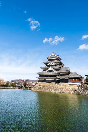Matsumoto Castle  , located in Matsumoto City.のeditorial素材