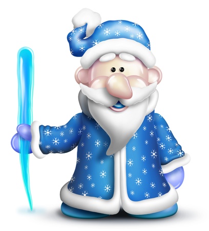 Whimsical Cartoon Jack Frostの写真素材