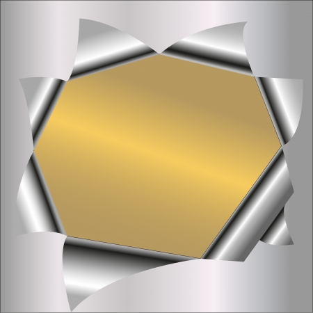 brass metallic background のイラスト素材