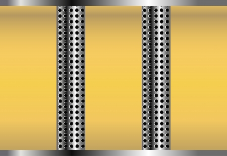 Illustration of abstract background with a metallic elementのイラスト素材