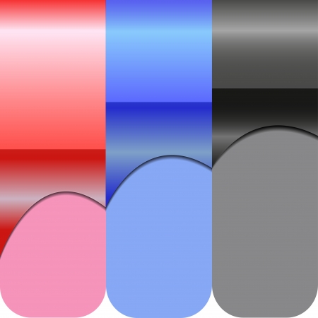 labels for placing of your text or announcementsのイラスト素材