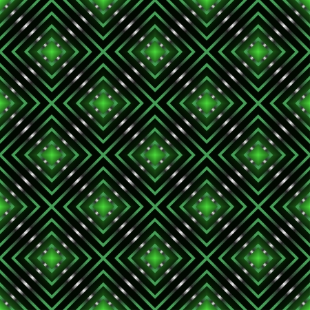 texture from different figures on a blackly green backgroundのイラスト素材