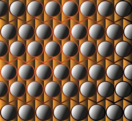 pattern from balls の写真素材
