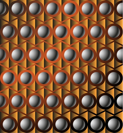 pattern from balls の写真素材