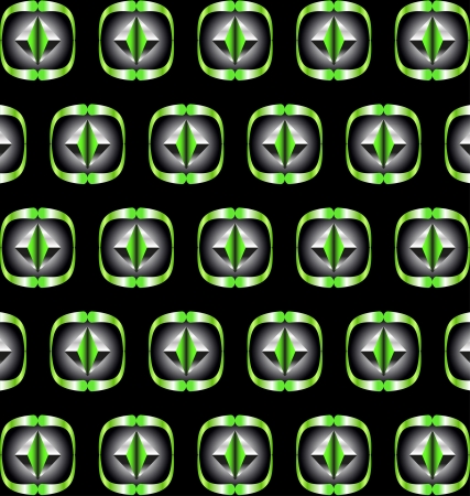 pattern from different  rhombus on a black backgroundの写真素材