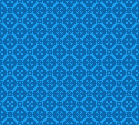 a background consisting of different figures of blue colorのイラスト素材
