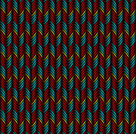  pattern consisting of colored shapes on a black backgroundのイラスト素材