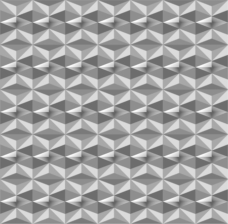 pattern consisting of different figures on a grey backgroundのイラスト素材