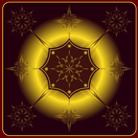element for design and decorate on darkly red backgroundのイラスト素材