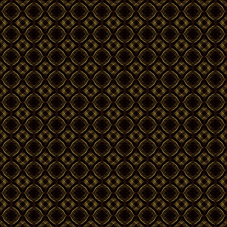 Vintage pattern from different figures on black backgroundのイラスト素材