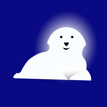 Funny abstract animalのイラスト素材