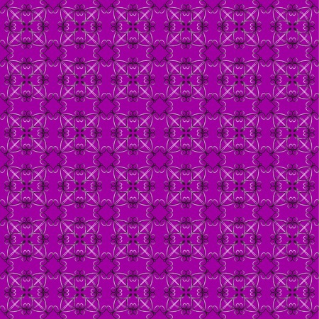 Vintage seamless pattern のイラスト素材