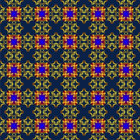 abstract seamless patternのイラスト素材