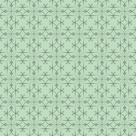 Pattern from different figures on a light blue backgroundのイラスト素材