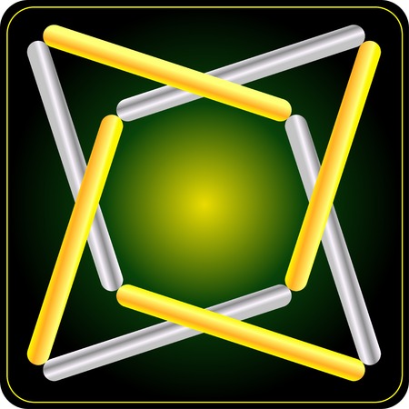Abstract round figureのイラスト素材