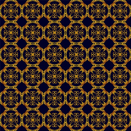Vintage seamless patternのイラスト素材