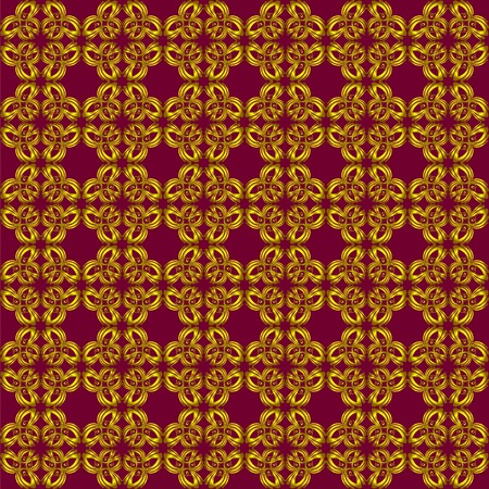 Vintage seamless patternのイラスト素材