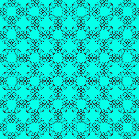 Vintage seamless patternのイラスト素材