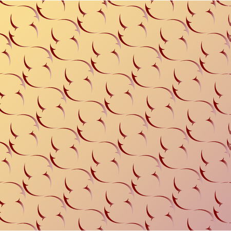 Seamless pattern of abstract shapes. Pattern for wallpaper design.のイラスト素材