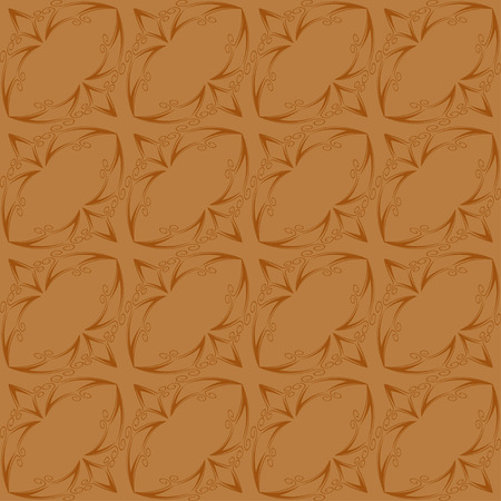 Vintage seamless pattern of abstract shapes . のイラスト素材