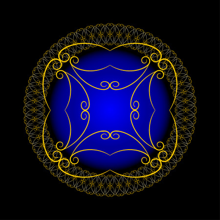 Elegant monogram designs templateのイラスト素材