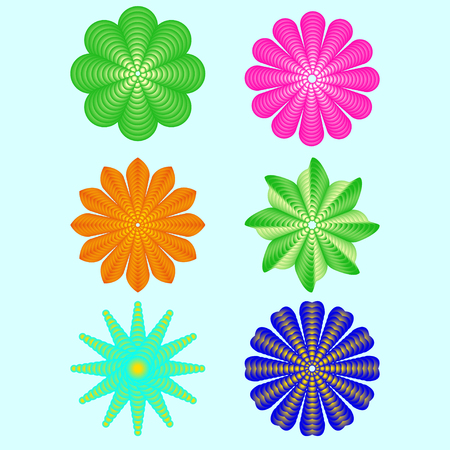 Design elements for decorating your Christmas cardsのイラスト素材