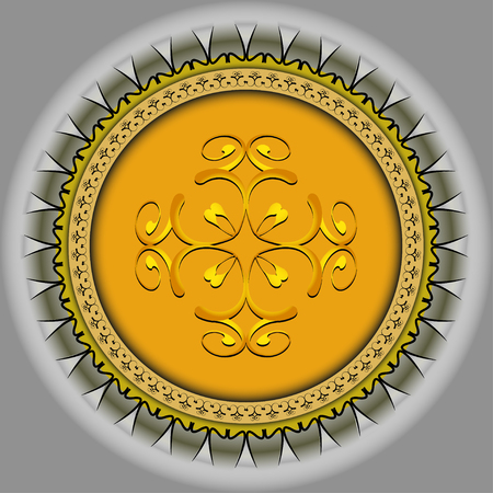 Design decorative element. Art Deco Template designのイラスト素材