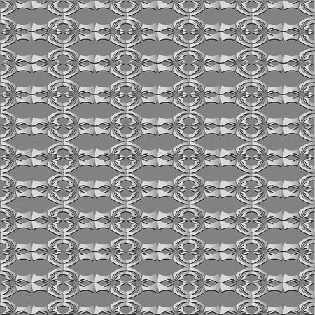 Gray abstract shapes with shadows. Abstract background for print and webのイラスト素材