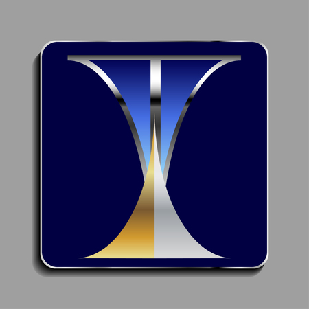 Square abstract logo template. Creative stock template.のイラスト素材