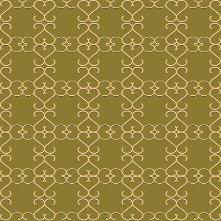 The pattern with decorative ornament in vintage styleの写真素材
