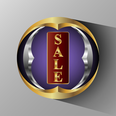 Badge sale. Big sale badge  suitable for sales promotion and advertisingのイラスト素材