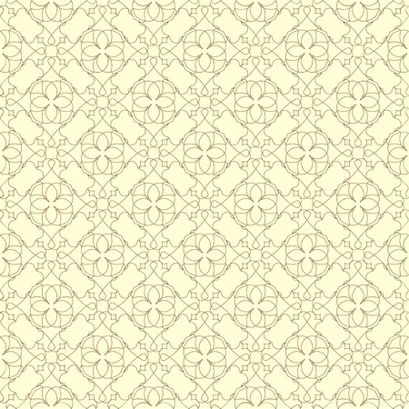 The pattern with decorative floral ornament in vintage styleのイラスト素材