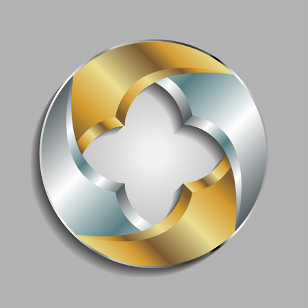 Abstract emblem, design concept, element for templateのイラスト素材