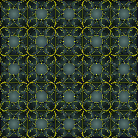 The pattern with decorative ornament in a futuristic styleの写真素材