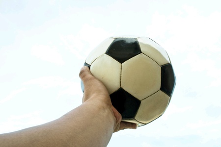 Hand hold the ballの素材