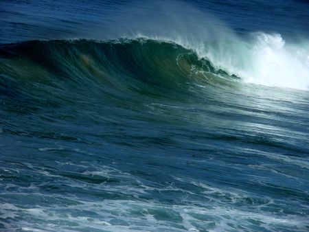 Wave Barrelの写真素材