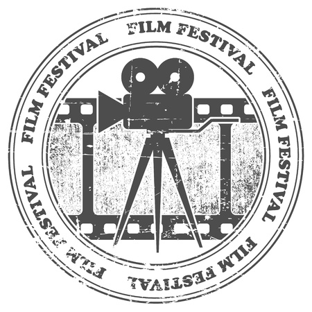 The image of Film festival stampのイラスト素材