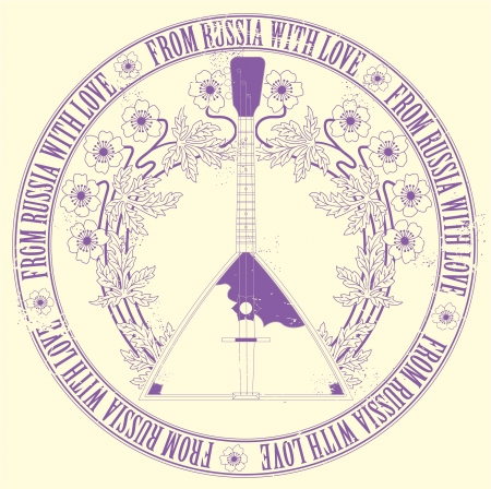 The vector image of From Russia with love のイラスト素材