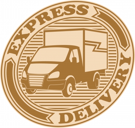 The image of Express delivery symbolのイラスト素材
