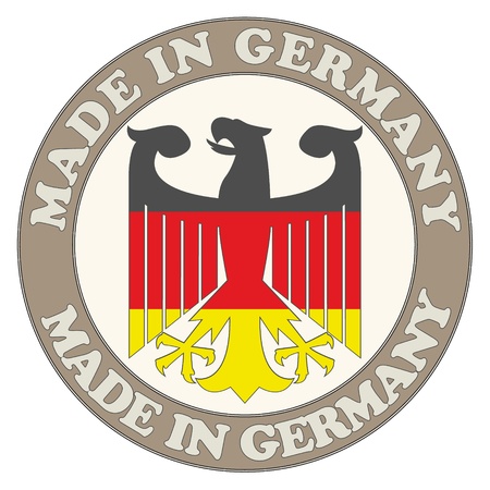 The image of Made in Germany symbolのイラスト素材