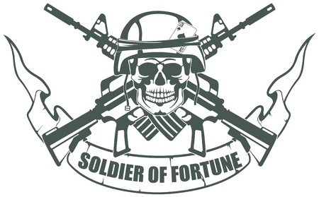 The vector image Soldier of Fortuneのイラスト素材