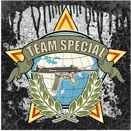 The image of color Team special symbolのイラスト素材