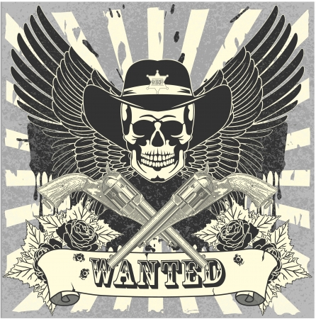 The vector image of Sticker on the shirtのイラスト素材