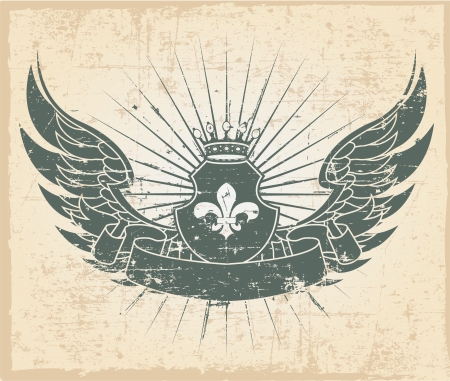 The vector image of Vintage stampのイラスト素材