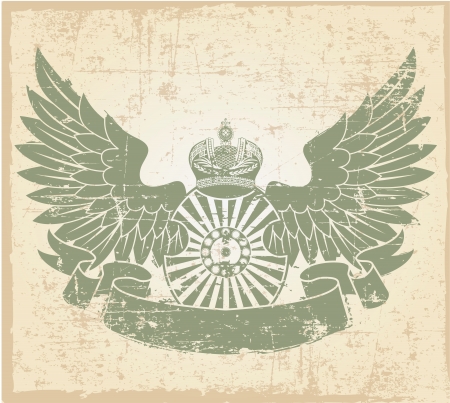The vector image of Vintage stampのイラスト素材