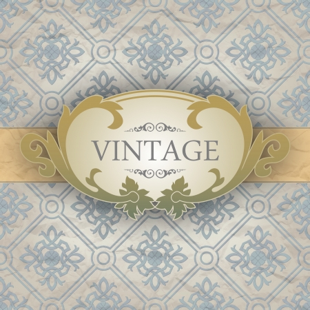 The image Vintage frameのイラスト素材