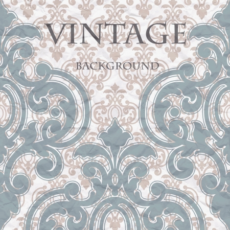 The image The pattern on vintage backgroundのイラスト素材