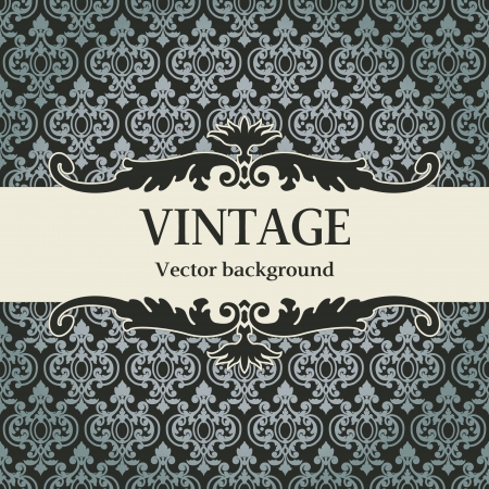 The vector image vintage vector backgroundのイラスト素材