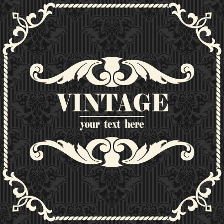image Vector vintage backgroundのイラスト素材